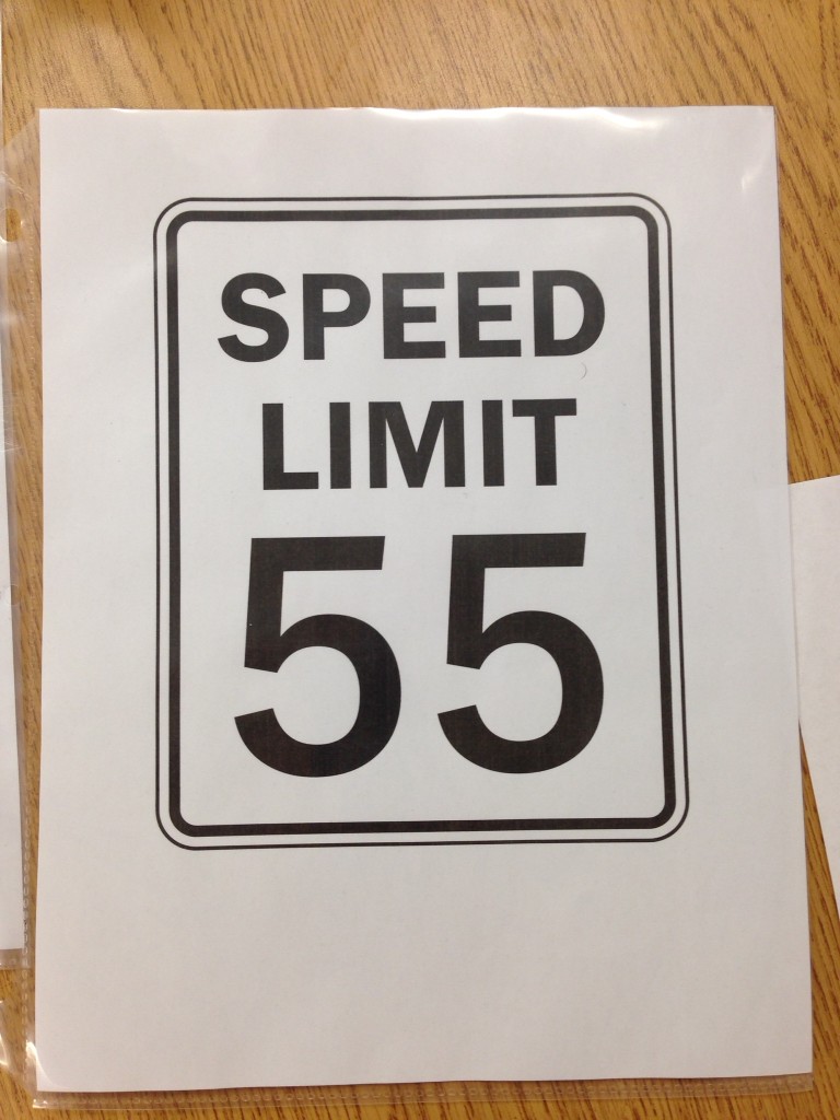 Speed limit tempo
